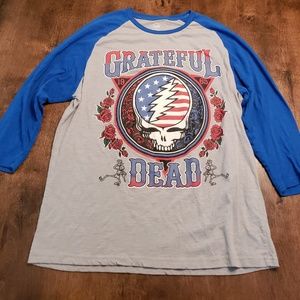 Grateful Dead 3/4 sleeve shirt